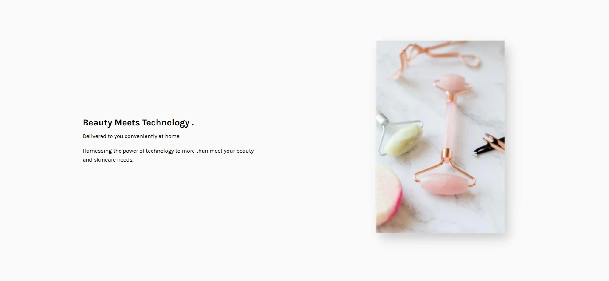 STRAAK — Beauty meets technology card section