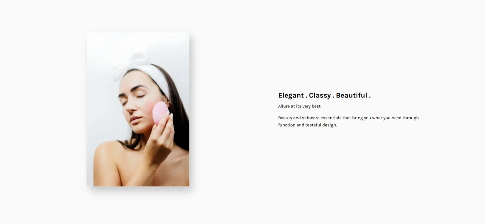 STRAAK — Elegant classy beautiful card section