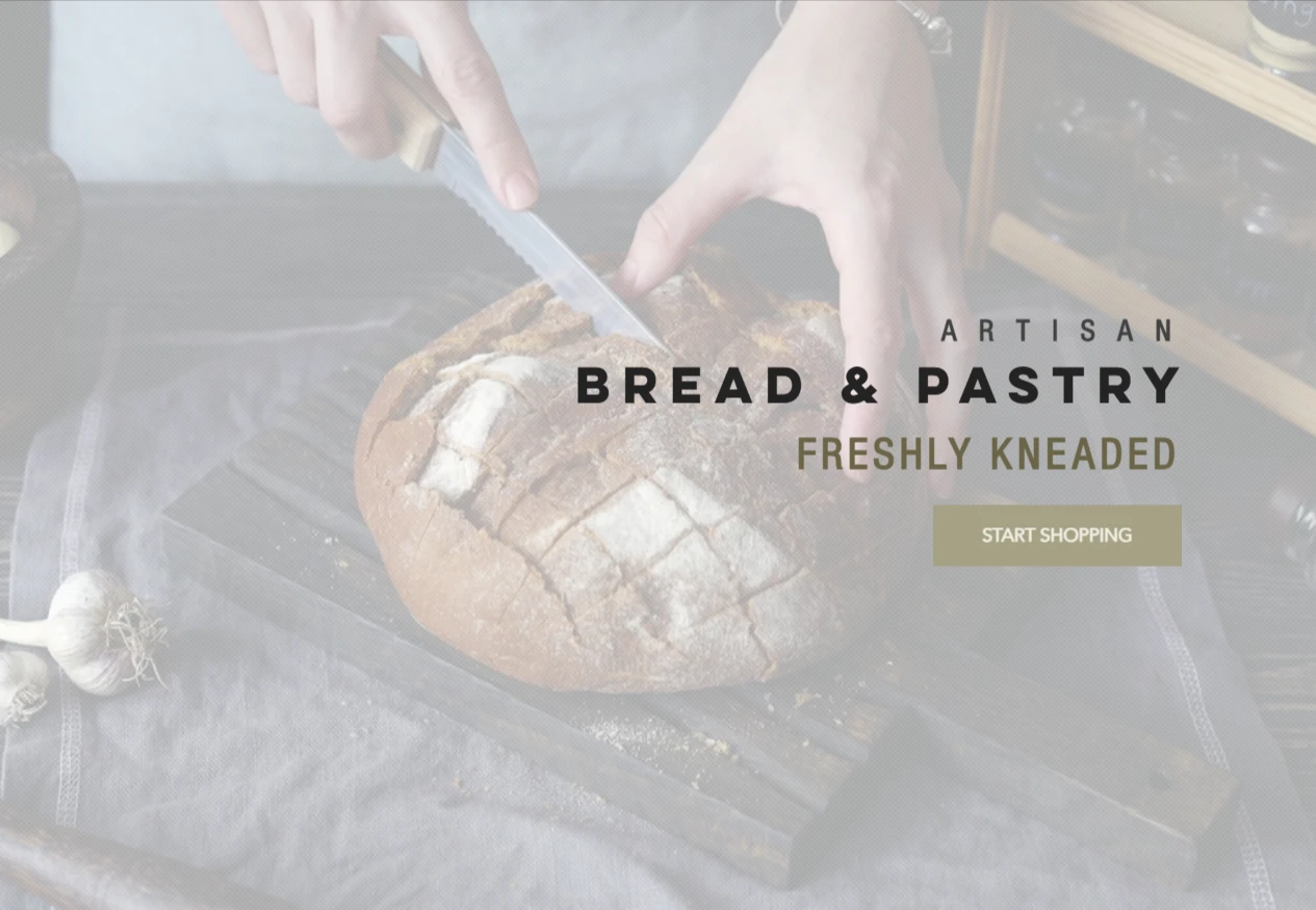Supergourmet — Artisan bread and pastry section