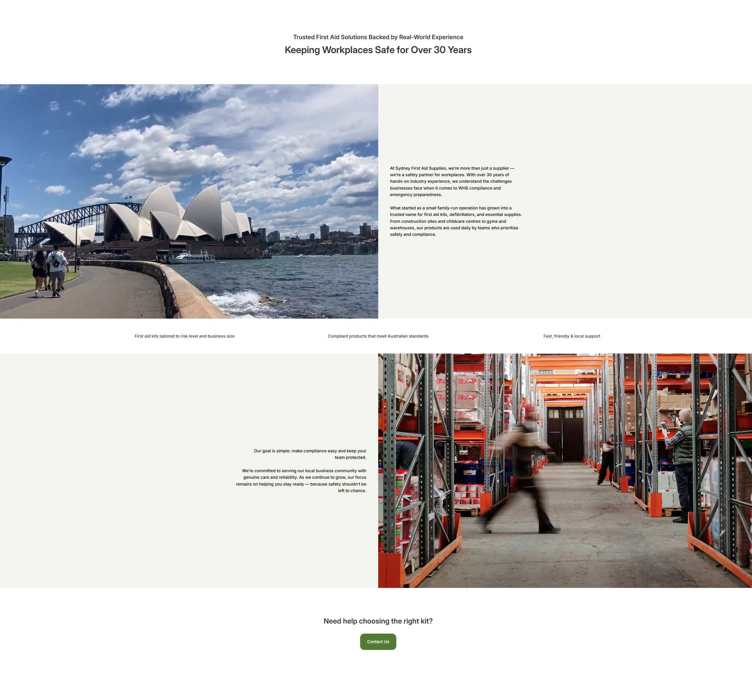 Sydney First Aid Supplies — About us